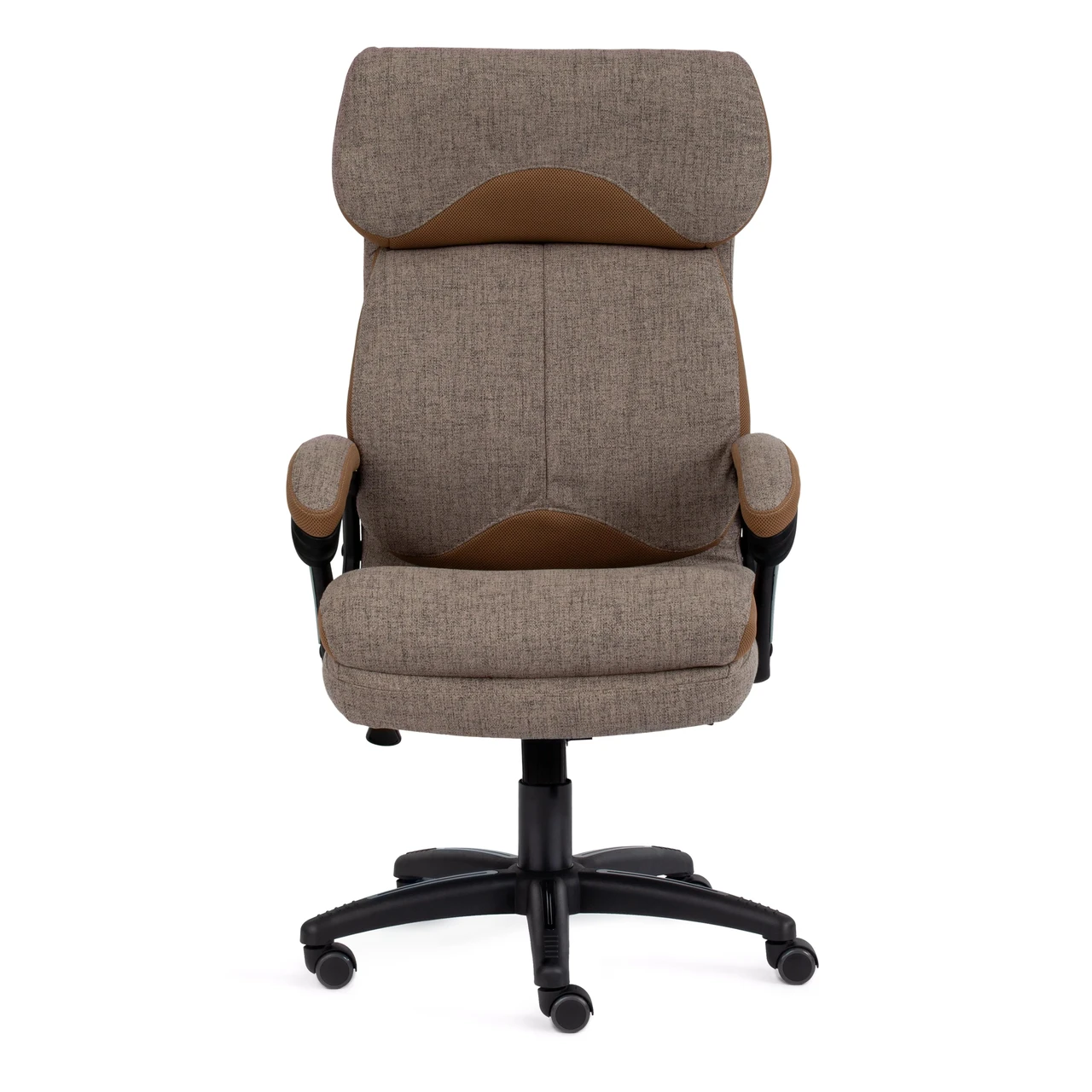 Кресло DUKE ткань, светло-коричневый/бронза, фостер 3/TW-21 - фото 5 - id-p107733903