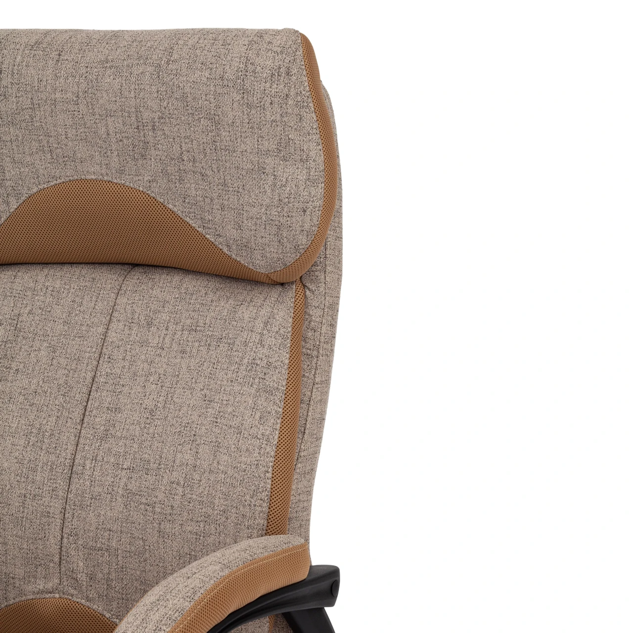 Кресло DUKE ткань, светло-коричневый/бронза, фостер 3/TW-21 - фото 6 - id-p107733903