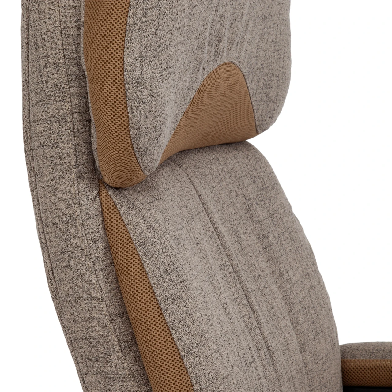 Кресло DUKE ткань, светло-коричневый/бронза, фостер 3/TW-21 - фото 8 - id-p107733903
