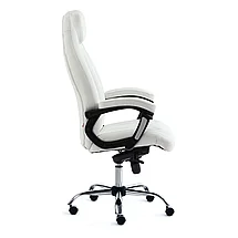 Кресло BOSS Lux кож/зам, белый, 36-01/36-01/06, фото 2