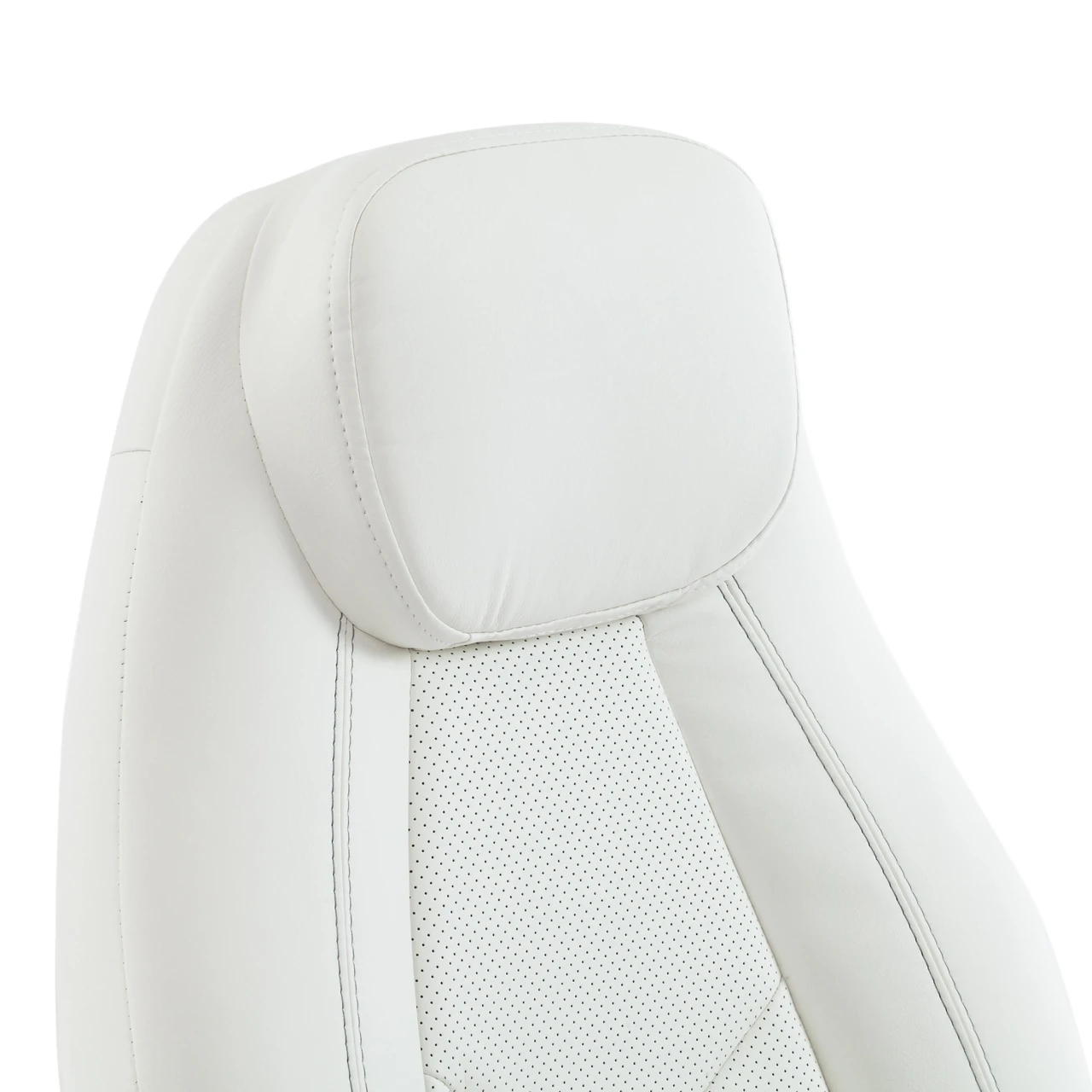 Кресло BOSS Lux кож/зам, белый, 36-01/36-01/06 - фото 10 - id-p107733907
