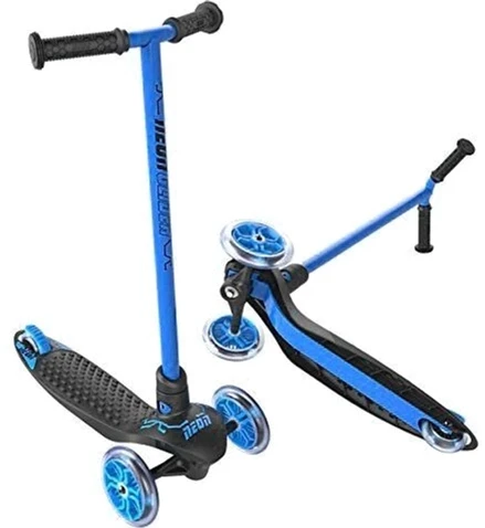 Самокат NEON GLIDER BLUE 4L/13L CL 2PK