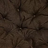 Кресло-качалка "PAPASAN" w 23/01 B / с подушкой / Antique brown (античный черно-коричневый), ткань Коричневый,, фото 8