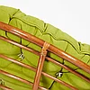 Кресло-качалка "PAPASAN" w 23/01 B / с подушкой / Pecan (орех), флок Олива, 23, фото 8