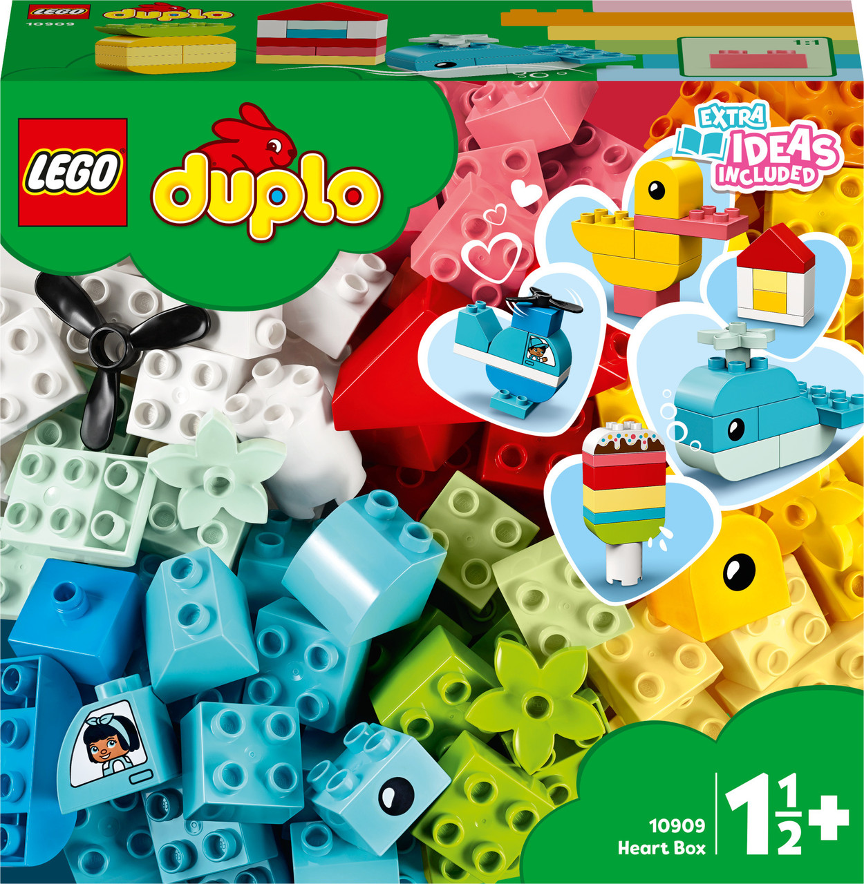 10909 Lego Duplo Шкатулка-сердечко, Лего Дупло