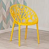 Стул BUSH (mod. 017) пластик, 60*58,5*80см, желтый, фото 8
