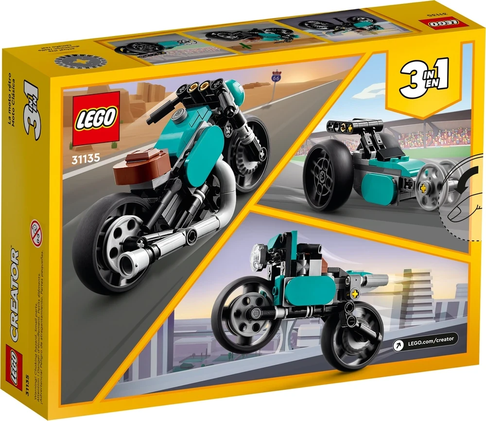 Lego 31135 Creator Винтажный мотоцикл - фото 2 - id-p107223990