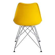 Стул Tulip Iron Chair 54.5*48*83.5 см желтый, фото 5