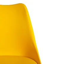 Стул Tulip Iron Chair 54.5*48*83.5 см желтый, фото 6