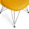 Стул Tulip Iron Chair 54.5*48*83.5 см желтый, фото 7
