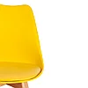 Стул Tulip 48.5*52.5*83 cм желтый, фото 6