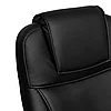 Кресло BERGAMO (хром) кож/зам, черный, 36-6, фото 8