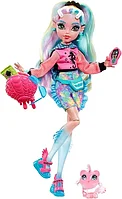 Monster High Кукла Лагуна Блю с питомцем, базовая