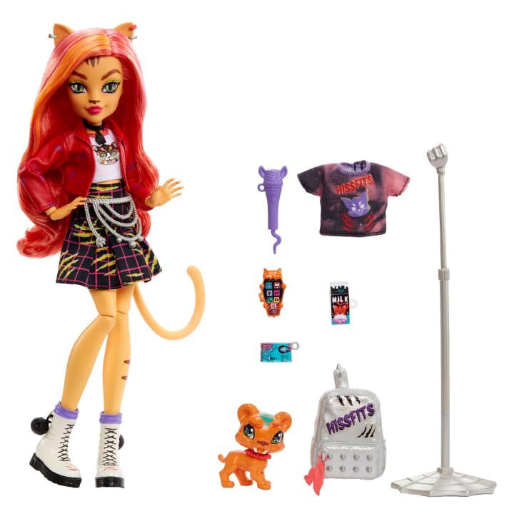 Monster High Кукла Торалей Страйп с питомцем, базовая - фото 2 - id-p107268678