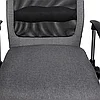 Кресло PROFIT ткань, серый/черный, фото 6
