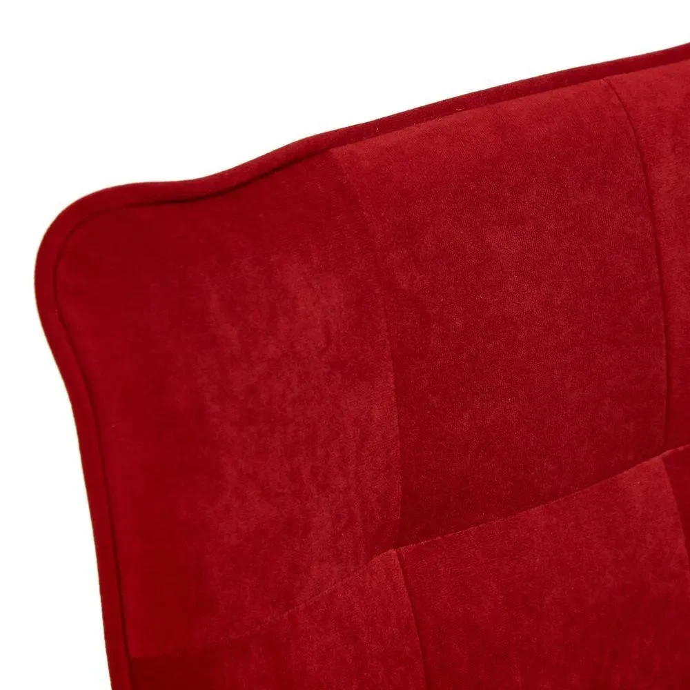 Кресло ZERO флок , бордовый, 10 - фото 8 - id-p107734307