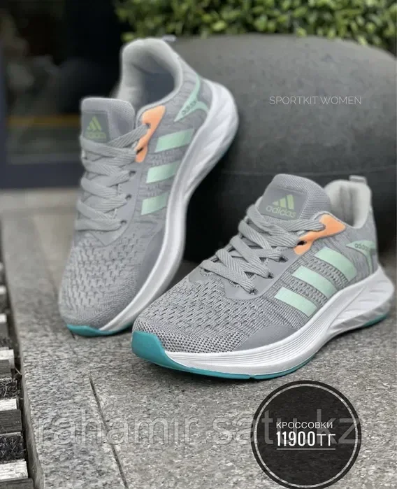 Крос Adidas надп сер мят лог