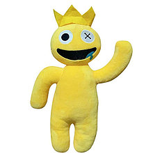 Мягкая игрушка Радужные друзья Желтый, 30 см