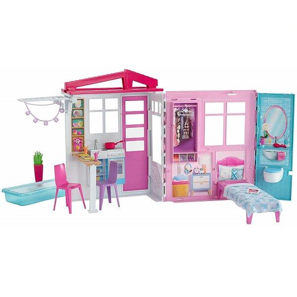 Barbie Игровой набор "Раскладной домик", Барби