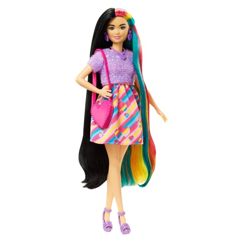 Barbie Totally Hair Кукла Барби в стиле сердца с длинными волосами, HCM90 - фото 2 - id-p104952375