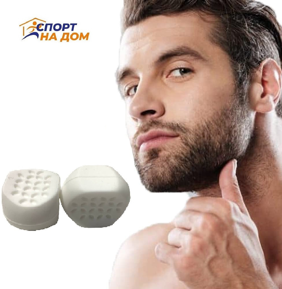 Jaw Trainer для коррекции мышц подбородка 40LB White