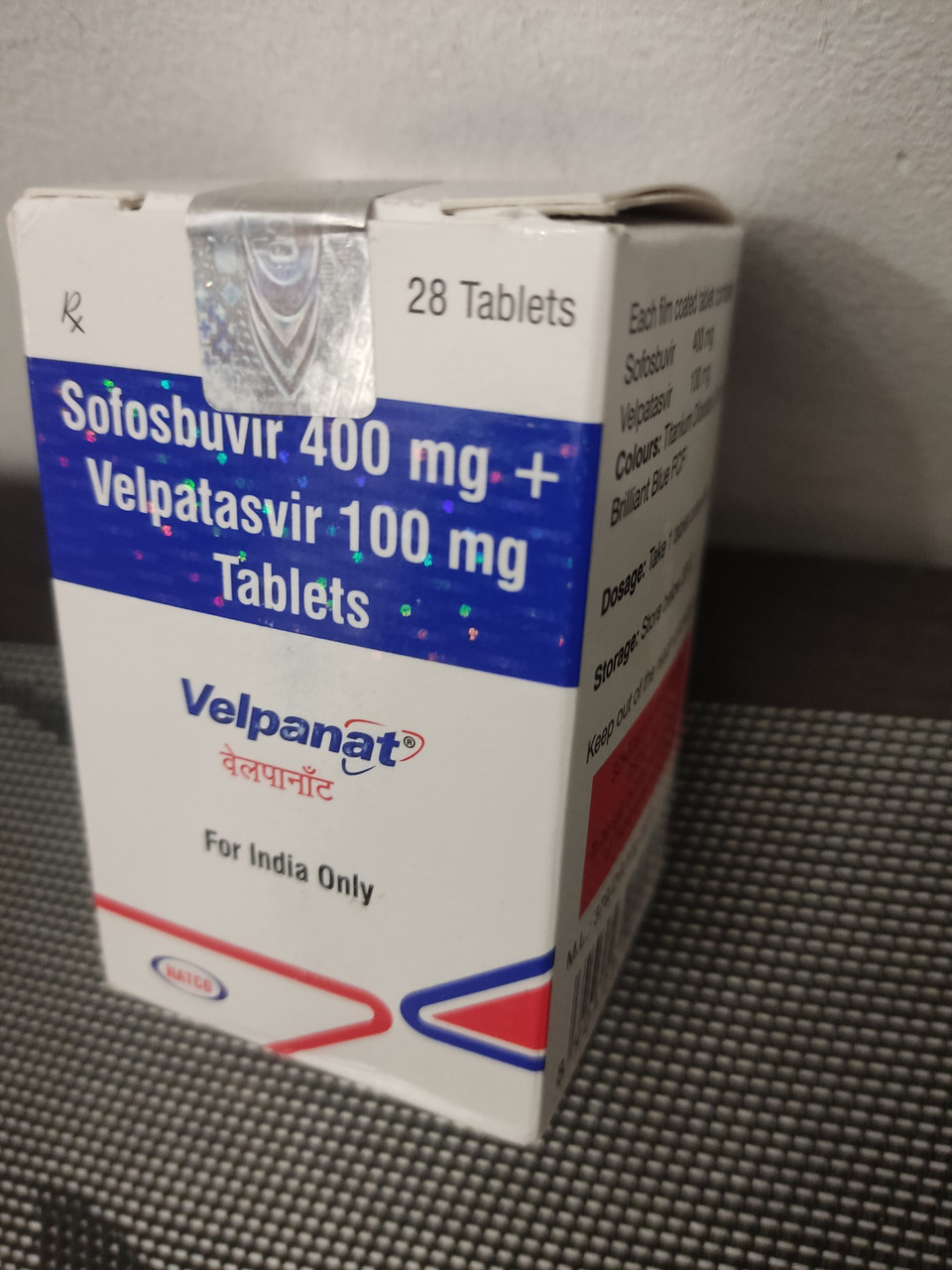 Velpanat / Велпанат от Natco Pharma Ltd Софосбувир деклатасвир
