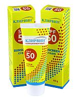 СОЛНЦЕЗАЩИТНЫЙ крем для тела Клирвин с SPF 50, набор 2 шт. по 60 г