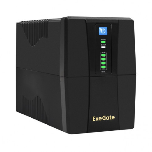 ExeGate UNB-800.LED.AVR.2SH.RJ.USB источник бесперебойного питания (EP285604RUS) - фото 1 - id-p107744573