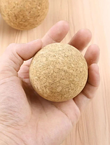 Массажный мяч из натуральной пробки (62 мм), фото 2