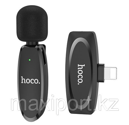 Беспроводной петличный микрофон Hoco L15  для iPhone, фото 2