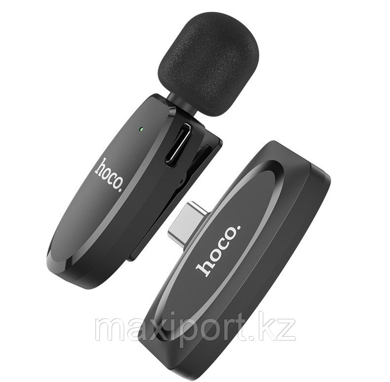 Беспроводной петличный микрофон Hoco L15  для type-c