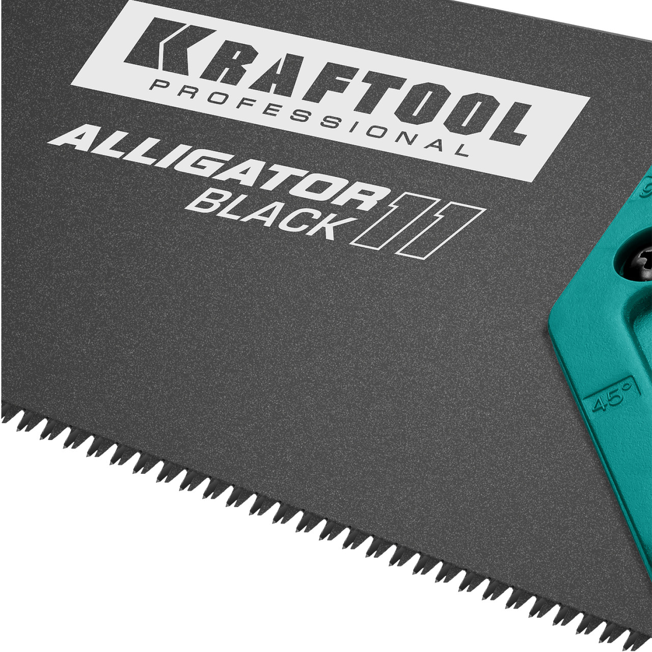 Ножовка для точного реза Alligator Black 11, KRAFTOOL 11 TPI, 450 мм (15205-45) - фото 3 - id-p107740639