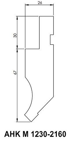 Гидравлический листогиб с ЧПУ AHK M 2160 NC - фото 7 - id-p107754650