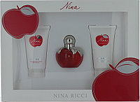 Женский набор NIna Ricci Nina 30 ml + лосьон для тела 50мл+ парфюмированный гель душ 50 мл