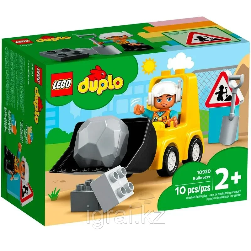 Lego 10930 Дупло Бульдозер - фото 1 - id-p107759811