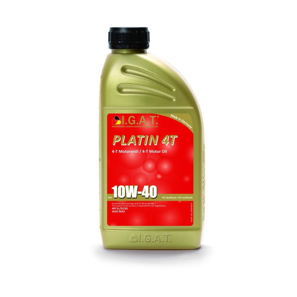 IGAT PLATIN 4T 10W40 Масло синтетическое - фото 1 - id-p107760695