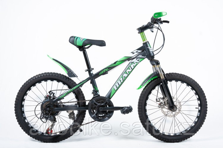 Велосипед BRAND Bicycle Brand wheels 20 дюйм 2020 13 дюймов зеленый
