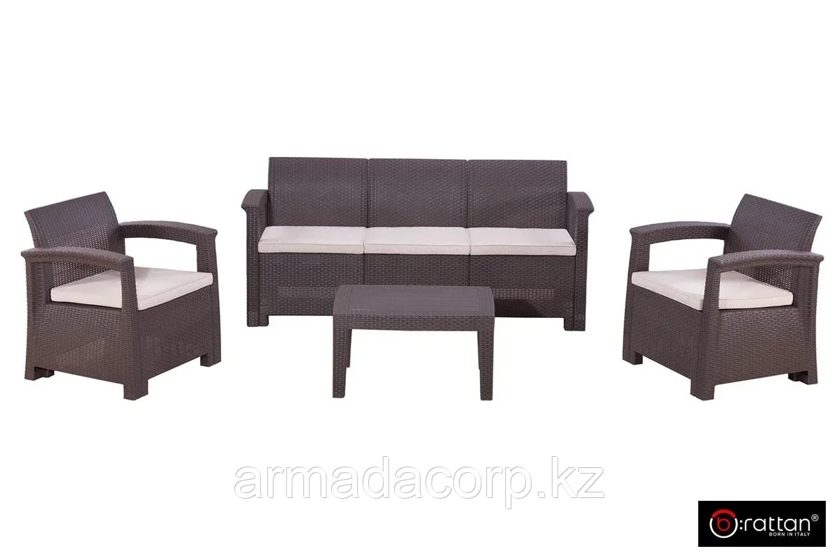 Комплект мебели Rattan Comfort 5, венге