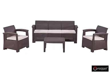 Bica, Италия Комплект мебели Rattan Comfort 5, венге