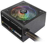 Блок питания, Thermaltake, Toughpower GX1 RGB 500W, PS-TPD-0500NHFAGE-1, 500W, ATX, 80 Plus Gold, APFC, 20 4