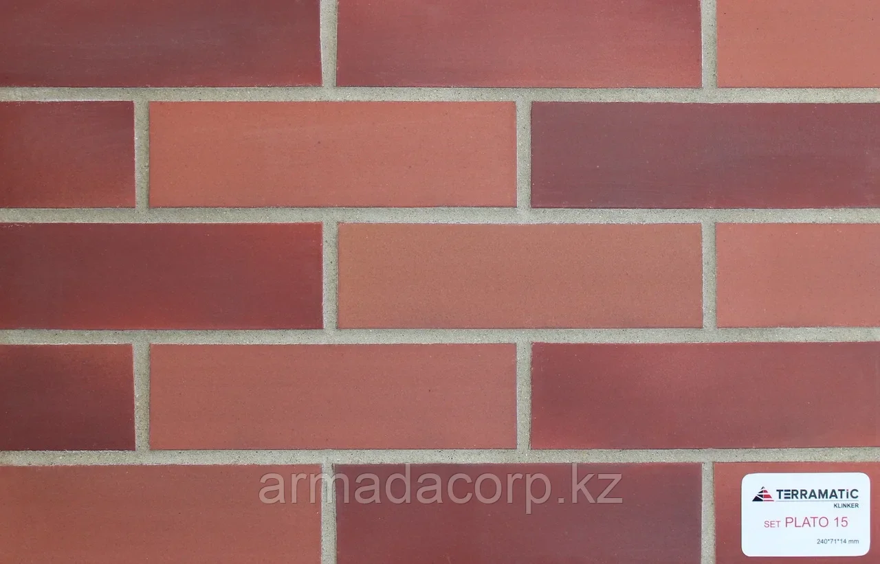 Набор клинкерной плитки Set Plato 15