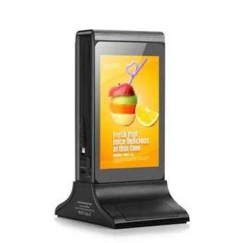 Высокое качество CMS двойной 7 дюймов lcd сенсорный экран Android столика цифровое меню дисплей для рекламы - фото 2 - id-p107762846
