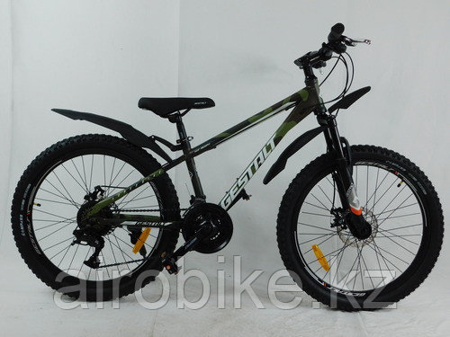 Велосипед GESTALT HX-9024 24 2022 14 зеленый
