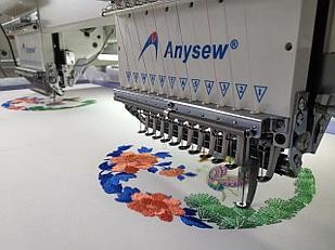 Услуга компьютерной вышивки логотипа или надписи