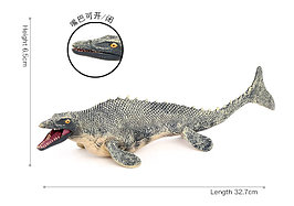 Динозавр Мозазавр Серый
