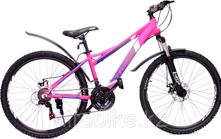 Велосипед TRINX M258 26 2021 14.5 розовый