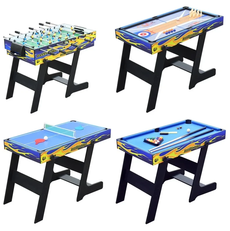 Игровой стол 4в1 FOLDABLE MULTIFUNCTIONAL TABLE(теннис,боулинг,футбол,бильярд) - фото 1 - id-p107774236