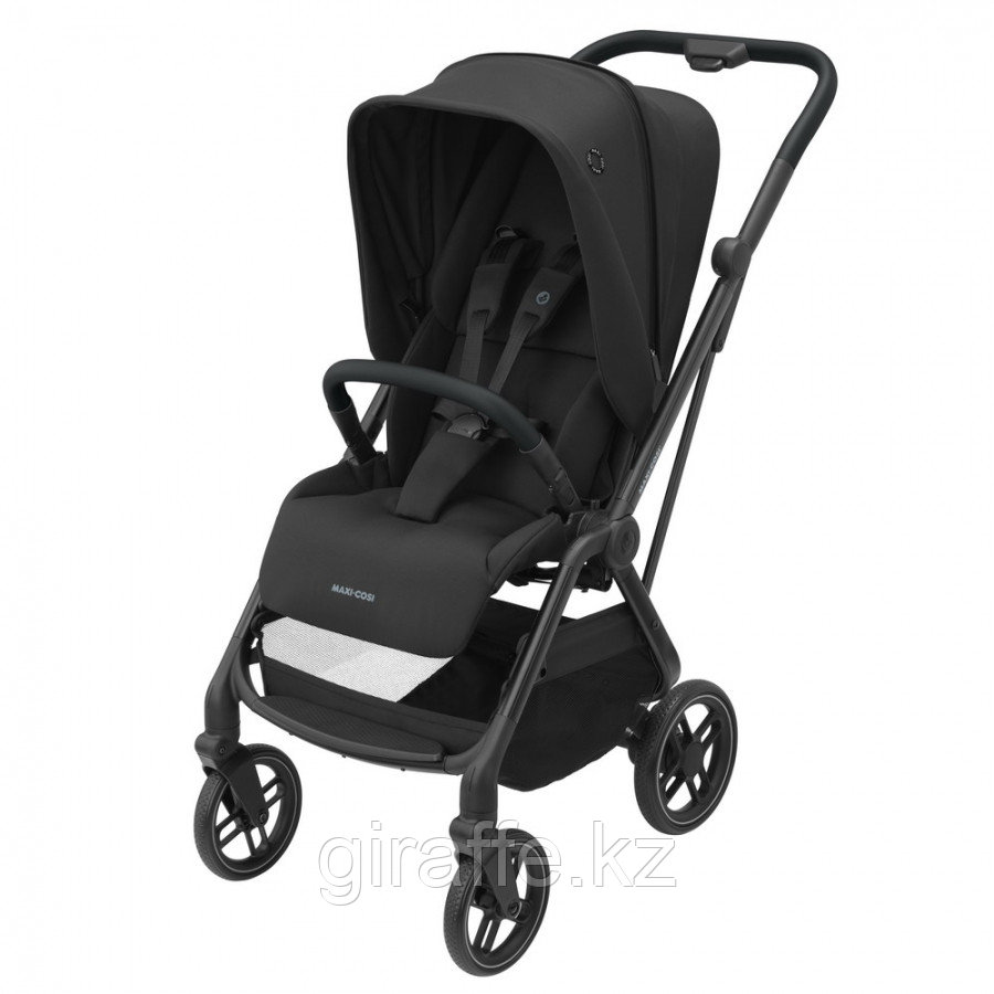 Коляска прогулочная Maxi-Cosi Leona Essential Black черный (большие колеса) - фото 1 - id-p107774375