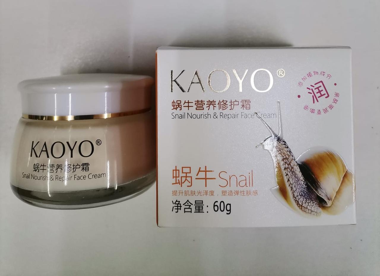 Увлажняющий крем Kaoyo с экстрактом улитки