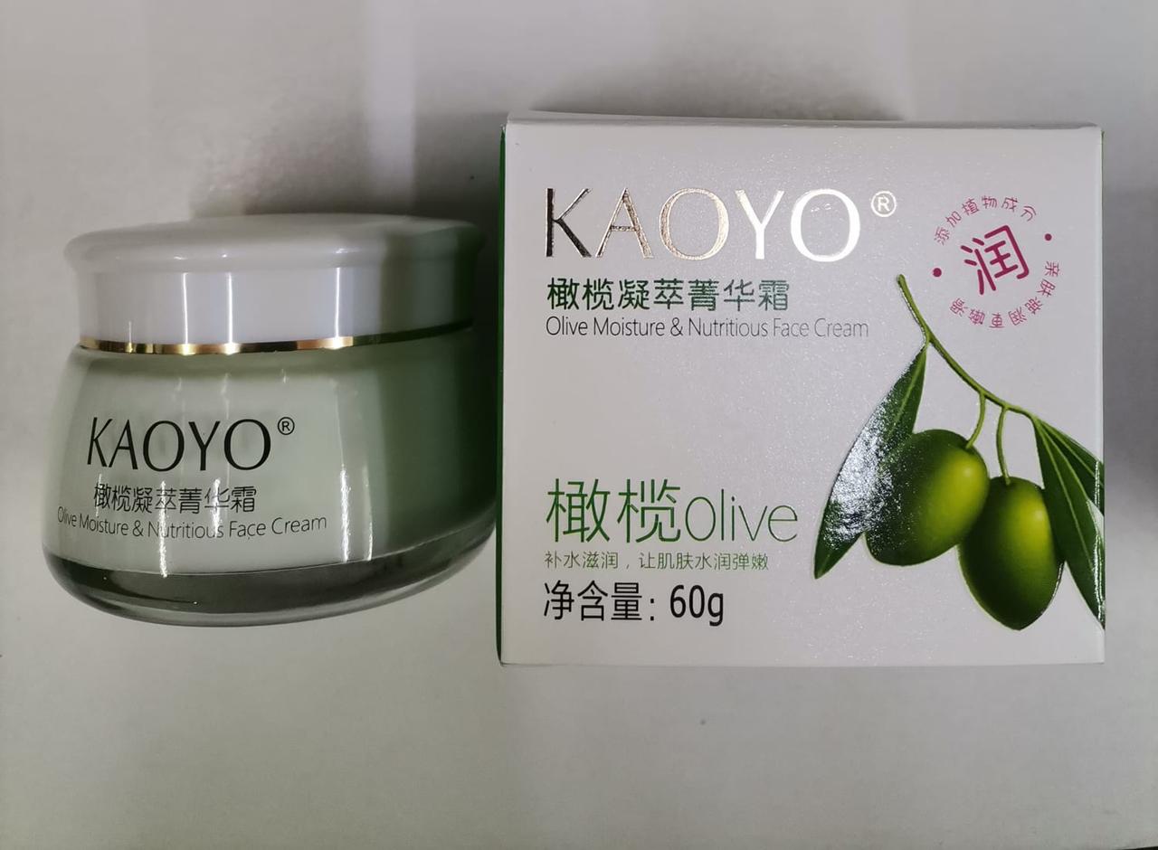 Увлажняющий крем Kaoyo с экстрактом оливок